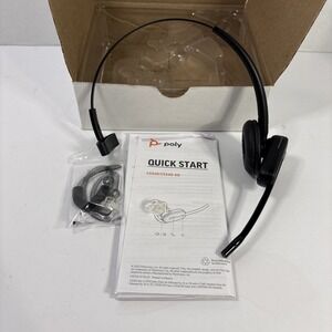 Poly Plantronics CS540-XD Wireless Headset CS500 XD Series Black C054-XD Headset